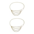 thumbnail image 3 of Minnieouse Cadena de la cintura Cadenas del vientre Accesorio de moda Accesorios de vestir de mujer Dorado Type2 NO2 Minnieouse CBP253424, 3 of 6