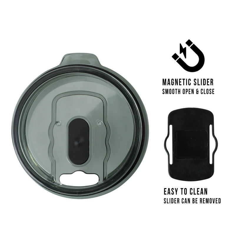 Watersy Tumbler Lids - Replacement Lids For And Stanley Cups, , Ozark  Trails, And More - Flip-top Splash Proof Design For Travel And Outdoor Use  - Temu