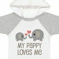 thumbnail image 4 of Inktastic My Pappy Grandpa Loves Me Boys or Girls Baby Bodysuit, 4 of 5