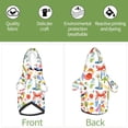thumbnail image 6 of KLL Hello Summer2 for Basic Dog Hoodie - Pet Hoodie Sweater with Leash Hole - Cute Dog Sweatshirt - Pet Clothes Hooded Sweatshirt for Dog & Cat -Small, 6 of 8