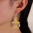 thumbnail image 2 of Xiao Hua Pendientes colgantes de estilo retro, nuevos y únicos, para mujer, joyería étnica bohemia vintage (), 2 of 4