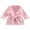 Rose, variante sur Xingqing Peignoir en Flanelle pour Enfants Garçons Filles Couleur Unie Imprimé Léopard avec Ceinture
