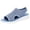 Blue, variant on Women Knit Slingback Sandals Open Toe Breathable Shoes Comfortable For Walking Running Gym Daily Outdoor Activities