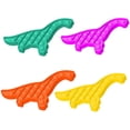 thumbnail image 3 of Jouet Sensoriel à Bulles en Forme de Dinosaur Duck Butterfly, Jouet Sensoriel à Bulles en Silicone, Jouet à Bulles à Pousser, Jouet à Bulles Extrusion (Dinosaur Jaune, 1 Pce), 3 of 4