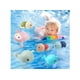 thumbnail image 4 of 9pzs Juguetes Baño Para Bebés Tortugas + Delfín + Pato Xtellar multicolor, 4 of 4