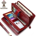 thumbnail image 1 of EIGTHTAIL RFID Blocking Women‘s Leather Wallet and Card Holder, 1 of 5