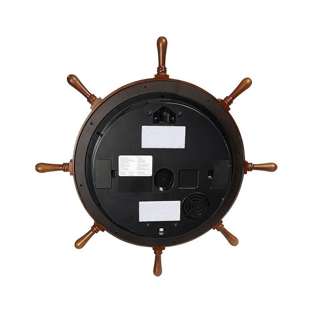 Rhythm 4MH817WD06 Voyager Classic Musical Wall Clock