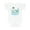 AA-White, variant on Cutest Little Cryptid Loch Ness Monster Boys or Girls Baby Bodysuit