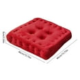 thumbnail image 3 of Deeceymbur Square Floor Cushion 9 Color Options for Living Room Bedroom Seat Pillow Ottoman Pouf Comfortable Pad Versatile Use, 3 of 6