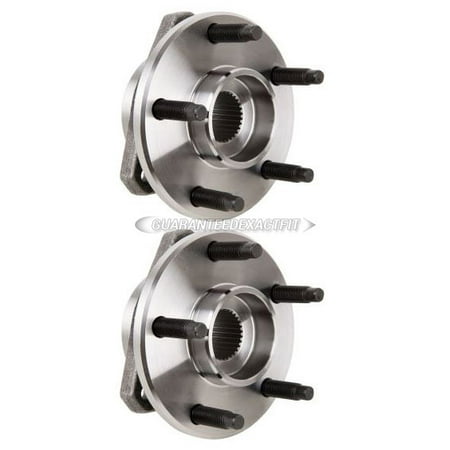 Pontiac G6 Wheel Hub - Pair Front Wheel Hub Bearing Assembly For Chevrolet Malibu & Pontiac G6