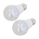 thumbnail image 1 of Bombillas para plantas Jadeshay 2 unidades luz LED de cultivo Espectro completo E27 E26 6 W, 1 of 8