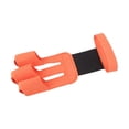 thumbnail image 1 of Guantes de tiro con arco de microfibra duraderos para jóvenes. Naranja, 1 of 8