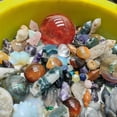 thumbnail image 6 of Crystal Spoon Mystery Crystal Tower Point Sphere Sculpture Quartz Crystal Raw DIY Crystal Jewelry Home Office Desk Meditation Decor Gifts, 6 of 10