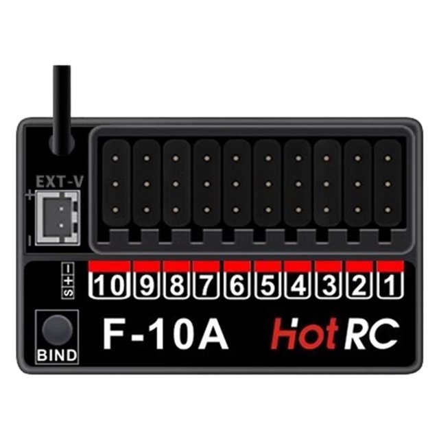 Receptor para RC de 2,4 GHz, control remoto, ligero, bricolaje, modificado, práctico, giroscopio, pieza de reparación para avión, coche para RC