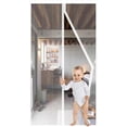 thumbnail image 1 of shiyou-White Magnetic Screen Door - Fit Door Size 28x80 Inch, Screen Size 30x82 Inch - Heavy Duty Mesh Full Frame With Magic Tape, 1 of 4