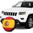 thumbnail image 4 of Flag of Italy Pattern Print Spare Tire Cover Wheel Protector Waterproof Dustproof Uv Resistant for Jeep Camping Travel Trailer Rv SUV and Many Vehicle Compatible Universal 15 Inch, 4 of 7