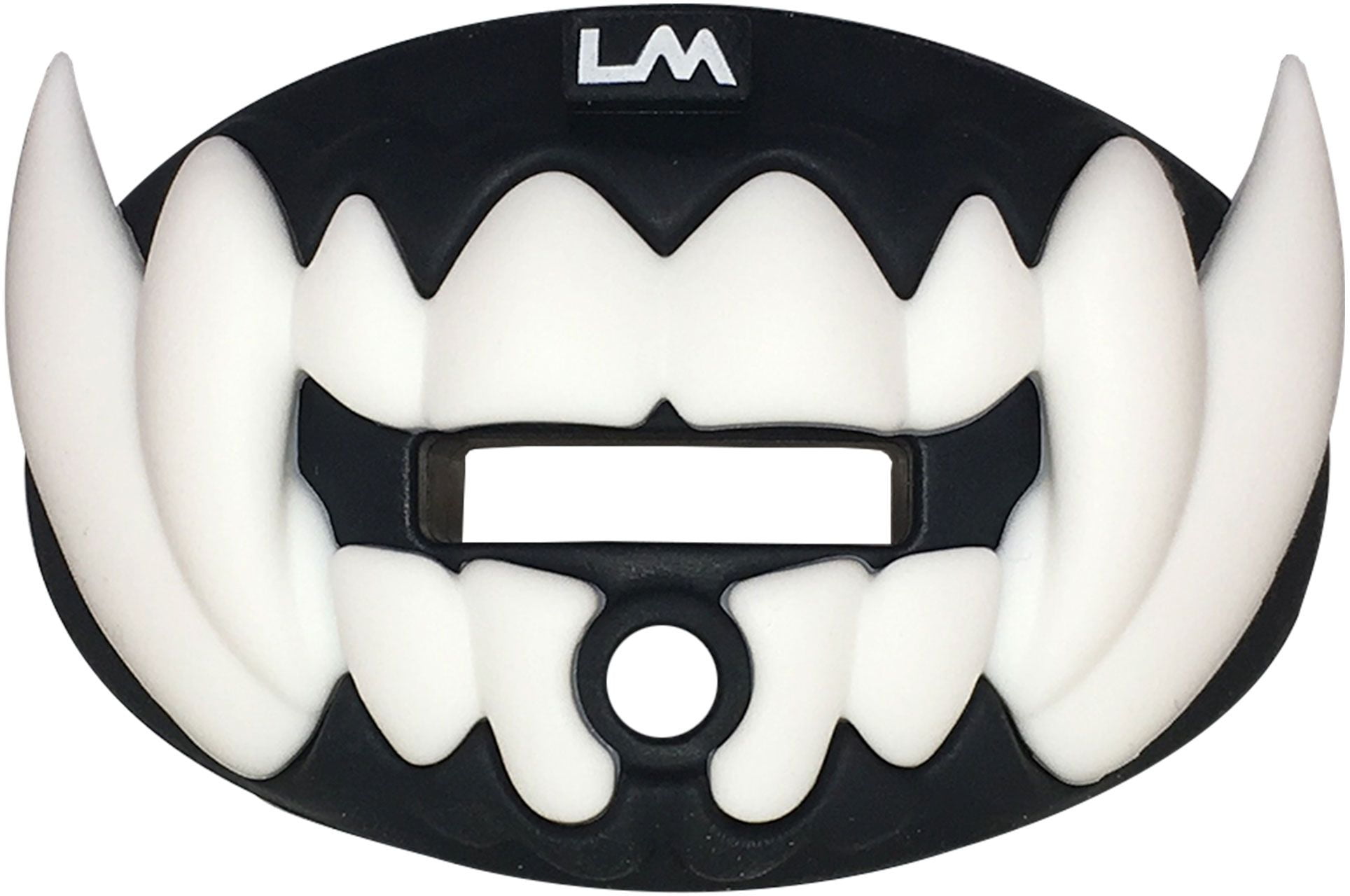 Loudmouth Sports Black white3D Beast Adult & Youth Mouth Guard  