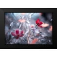 thumbnail image 2 of Bravin, Fabien 24x17 Black Modern Framed Museum Art Print Titled - Une Fleur-Une Histoire, 2 of 5