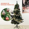 thumbnail image 4 of Herramienta para hornear galletas de fondant tridimensional con temática navideña con juego de sellos de émbolo, pan de jengibre para niño/niña, muñeco de nieve, Papá Noel, árbol de Navidad, reno,, 4 of 5