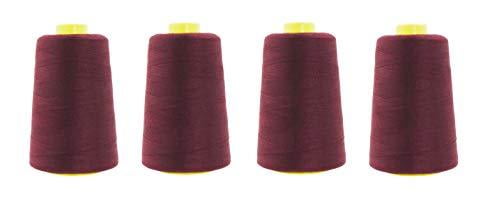Mandala Crafts All Purpose Sewing Thread from Polyester for Serger, Overlock, Quilting, Sewing Machine