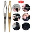 thumbnail image 4 of Aguja para Rastas de 2 Uds Aguja de Inicio para Rastas Aguja de Gancho para Tejer Herramientas para Hacer Pelucas para Manualidades de Tejido con Estilo Trenzado ANGGREK Otros, 4 of 8