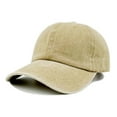 thumbnail image 2 of Certgust Hot Sales Under $1 Sun Hats for Women Baseball Cap Golf Dad Hat Adjustable Original Classic Low Profile Cotton Hat Unconstructed Plain Cap Men Women, 2 of 3