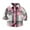Pink, variant on BFHHYA Toddler Kids' Classic Plaid Shirt Long Sleeve Button Down Casual Shirt for Boys & Girls Collared Fashion Top for Family Gatherings (1-9Y)