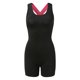 thumbnail image 1 of Gibobby Bañador de una pieza Mujeres Casual sin tirantes Halter vendaje Sheathy Jumpsuit Drawstring Playsuits traje de baño(Rosa caliente,CH), 1 of 5