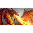 thumbnail image 1 of Cuadros Decorativos Taladro redondo completo Dragon Spitfire Diamond Painting Rhinestone Crafts (Y404) Wdftyju embutido en tela, 1 of 9