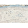 thumbnail image 4 of Unique Loom Salzburg Collection Area Rug (5' Round Light Blue/Gray), 4 of 10