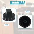 thumbnail image 2 of Aftermarket New High-Quality 1x Oven Thermostat Knob Black Plastic for PB010099, 2 of 5