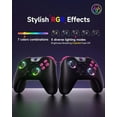 thumbnail image 3 of EasySMX X05 2.4g Wireless Gaming Controller for PC/Steam/iPhone/Android/Switch - Bluetooth Controller Gamepad with Hall Effect, RGB Lights and Turbo, Anti-Drift Controller, 3 of 9