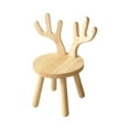 thumbnail image 1 of Silla de madera para niños, taburete otomano de madera para niños, taburete decorativo para sentarse, taburete para pies para la puerta de la casa,, 1 of 9