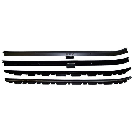 Buick Door Seals - 1980-1984 Buick Electra 4 door sedan front window sweep seals, belt line molding