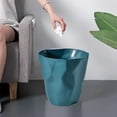 thumbnail image 2 of Plastic Large Trash Can Wastebasket,Garbage Container Basket for Bathrooms,Laundry Room,Kitchens,Offices,Kids Rooms,Dorms,(3.8 Gallon), 2 of 8