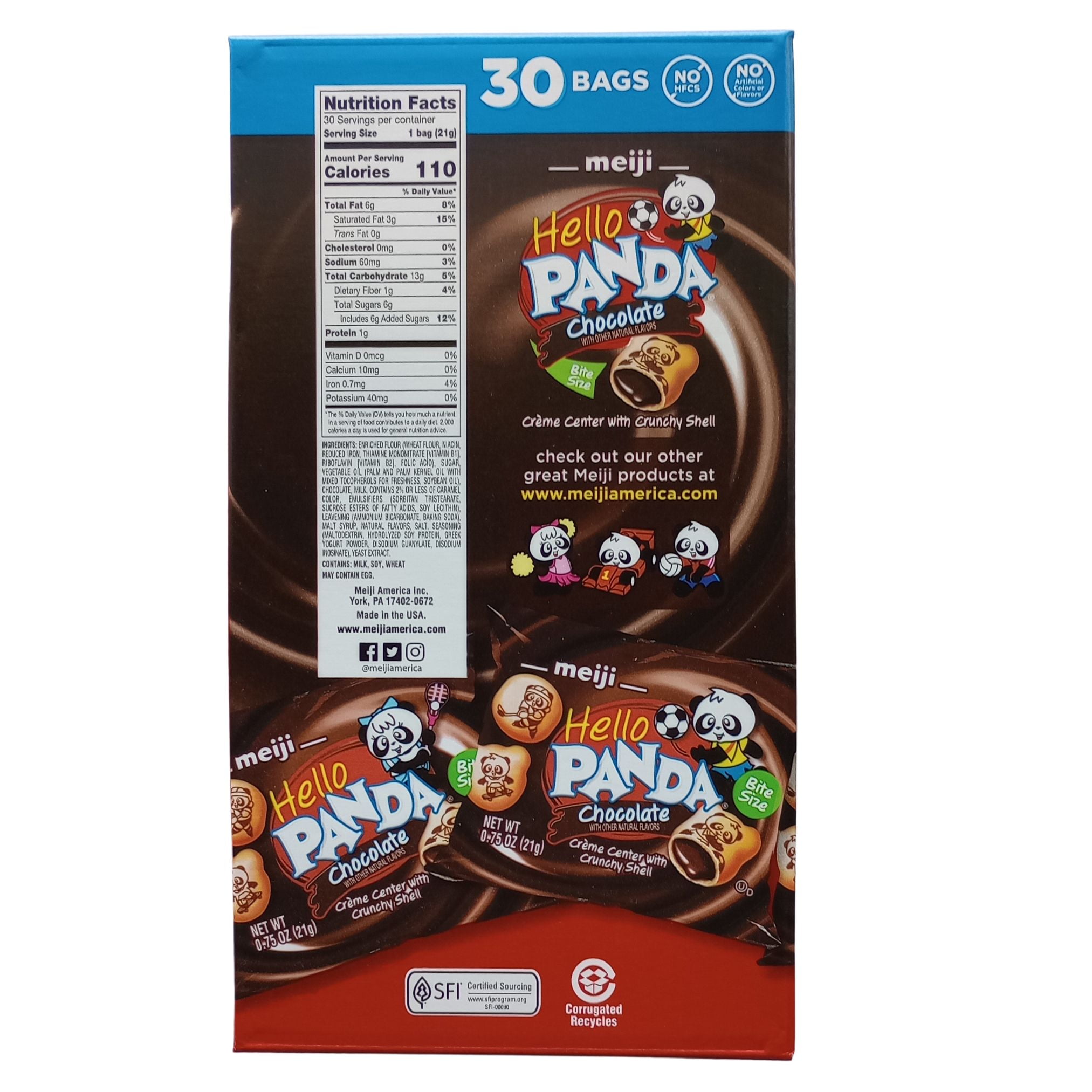 Hello Panda Dhoclate with other natural flavors, 32 ct.