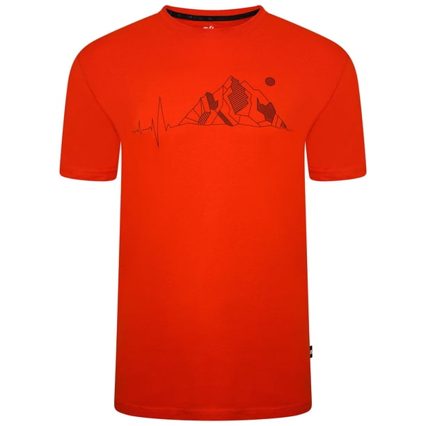 Dare 2B - Camiseta Integral II Montaña para Hombre (Salmón Quemado)