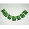 ZKGK Beautiful Mermaid with an Attractive Figure Fish Banner Bunting Garland Flag Sign for Home Family Party Decoration