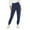 Navy, variant on CONFREE Women's Casual Pants Slim Sport Pants for Women Elastic Waist Drawstring Solid Color Lightweight Active Jogger With Pocket