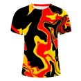 thumbnail image 5 of IROINNID Big and Tall Men T Shirts, Lightweight Thin Basic Round Neck Printed Comfortable Blouses for Men, 5 of 5