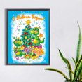 thumbnail image 3 of Pintura de diamante 5D DIY Taladro redondo completo Kit de árbol de Navidad Decoración del hogar Hugtrwg Para estrenar, 3 of 9