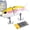 Style C, variant on Rexs Glide Bait, Raptor Glide Bait with Freshwater Saltwater Multi Jointed Swimbait Wobbler, Wide S Motion Smooth Baits with Double Hook for Bass Pike Fishing(Style A)