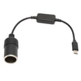thumbnail image 3 of VUSB Cto V Adaptador de corriente para encendedor de cigarrillos de automóvil, 5V USB C macho Accesorios electrónicos para automóvil Convertidor de encendedor de cigarrillos USB Maleto hemb, 3 of 9