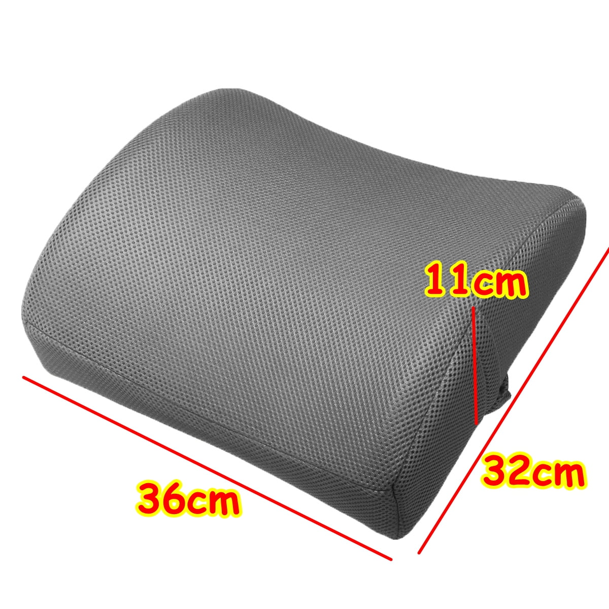 Lumbar Support Pillow for Office Chair,Computer/Desk Chair/Couch,Back  Support Pillow Adjustable,Breathable Mesh Cover,Patented 6-fold  semicircular
