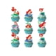 thumbnail image 3 of Decoración de fiesta de La Sirenita de Disney, vajilla desechable para cumpleaños, platos de papel, vasos, manteles, globos, baby shower, 3 of 5