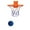 Blue, variant on BallsFHK Size 7 Basketball Flocking Silent Basketball Sports PU Elastic Racket Ball Waterproof No Residue Indoor Training Silent Ball