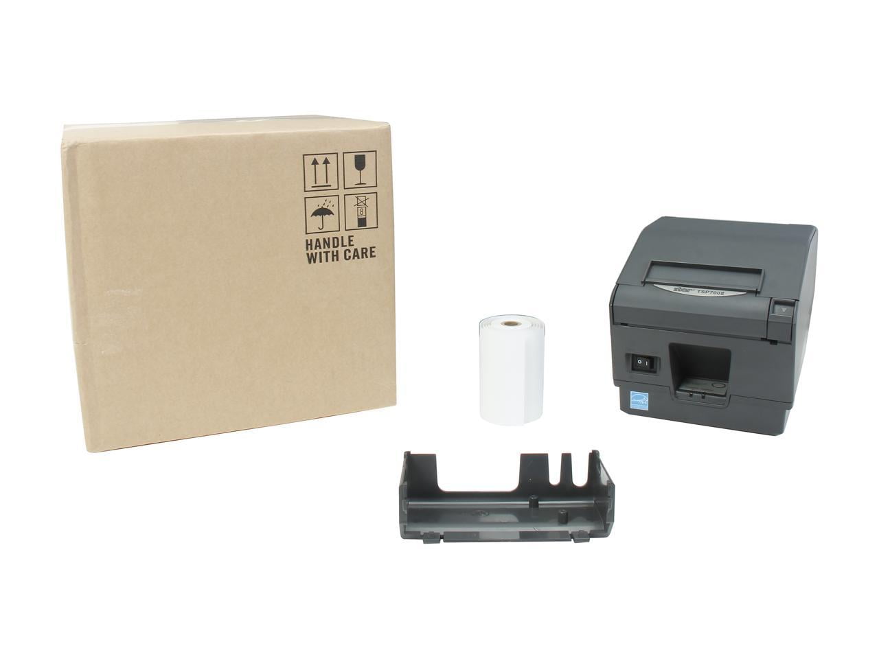 Star Micronics 39442511 TSP700 Series Direct Thermal Receipt Printer, USB - Gray - TSP743IIU-24GRY