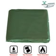thumbnail image 3 of Moose Supply 15' x 15', 12 Mil PVC Vinyl Heavy Duty Waterproof Tarp Covers, Green, 3 of 7