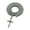 Style 3, variant on Men Dazzling Rhinestones Necklace Religious Pendant Necklace Adjustable Length Necklace Rhinestones Texture Present for Man