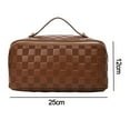 thumbnail image 2 of Bolsa de maquillaje: bolsa de viaje para cosméticos de gran capacidad, bolsa de maquillaje de viaje portátil para mujeres, 2 of 5